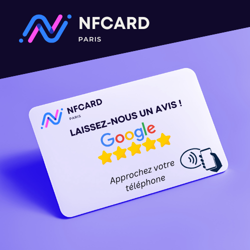 Carte NFC avis Google standard