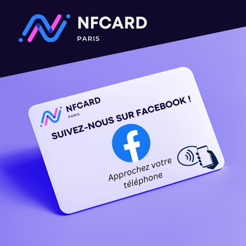 Carte NFC Facebook Standard